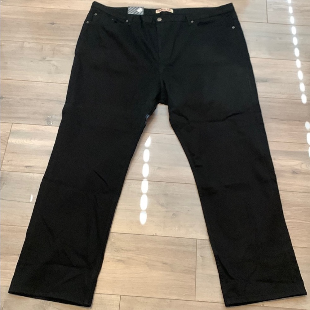 NeoBlue black slim denim jeans size 50 straight leg - Picture 2 of 11